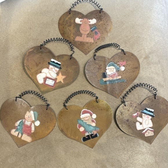 Crazy Mountain Metal Rustic Christmas Ornaments OS - Picture 11 of 11